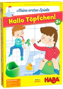 Haba , Spiel »Meine ersten Spiele - Hallo Töpfchen!«, Made in Germany , bunt , Spiele