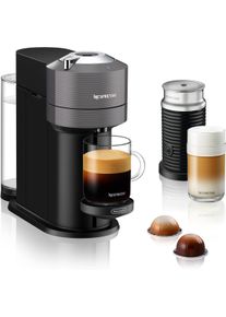 Nespresso , Kapselmaschine &raquo;ENV 120.GYAE Vertuo Next&laquo;, inkl. Aeroccino Milchaufsch&auml;umer, grau , grau , Kaffeemaschine