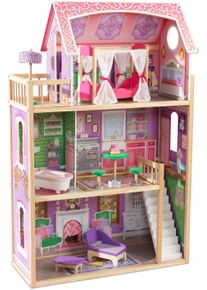 KidKraft® , Puppenhaus »Ava Dollhouse«, inklusive Möbel , pink , Puppenhäuser