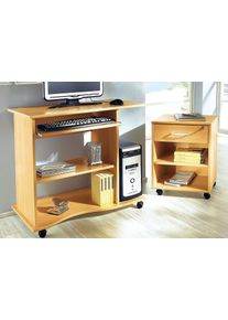 MAJA MÖBEL Maja Möbel , Schreibtisch , braun , buchefarben