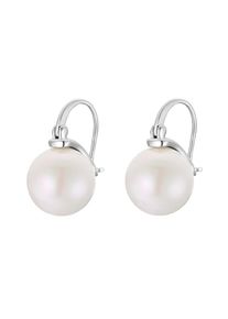 Heideman Dames Oorbellen 'Ila' zilver / parelwit One Size