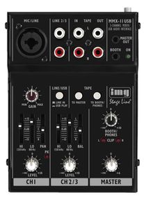 IMG Stageline Mischpult MMX-11USB