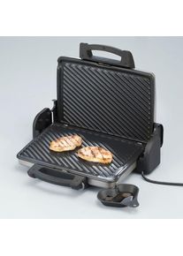 Severin , Kontaktgrill &raquo;KG 2389&laquo;, 1800 W , silberfarben , Grillplatten zur leichten Reinigung herausnehmbar