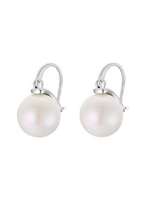 Heideman Dames Oorbellen 'Ila' zilver / parelwit One Size