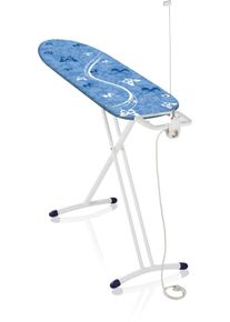 Leifheit Bügelbrett »Air Board L Solid Plus«, Bügelfläche 38 cmx130 Cm, Mit Thermo-Reflect-Technologie blau , Spezialbezug mit...
