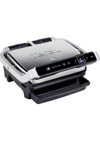 Tefal , Kontaktgrill &raquo;GC750D OptiGrill Elite&laquo;, 2000 W, sekundengenauer Timer, Digital-Display, Grillboost Funktion , silberfarben , Grillplatten...