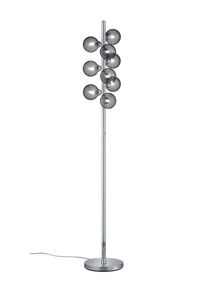 Trio ALICIA Staande lamp Chroom, 9-lichts