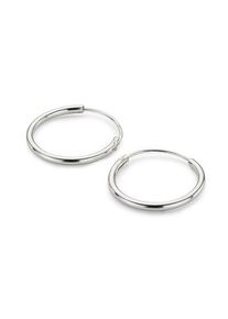 fejn jewelry Creole Simple-Hoop Silver,