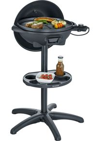 Severin , Elektro-Standgrill &raquo;PG 8541&laquo;, 2000 W , schwarz , rauch- und geruchsarmes Grillen dank integriertem Fettablauf