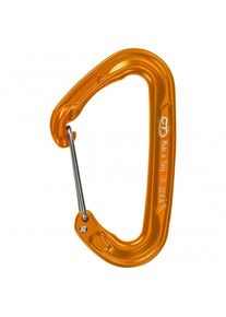 climbing technology Fly-Weight Evo Snapgate carabiner (Single, brown/orange)