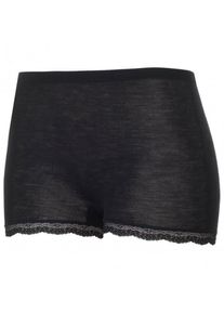 Engel Boxer avec dentelle pour femmes Sous-vêtement mérinos taille 34/36 noir