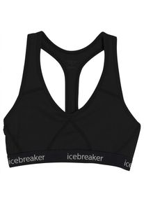 Icebreaker Women's Sprite Racerback Bra Merino base layer Women (XS, black)
