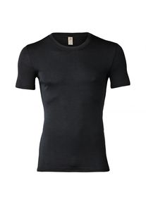 Engel Shirt S/S Merino-ondergoed Heren (46/48 |zwart)