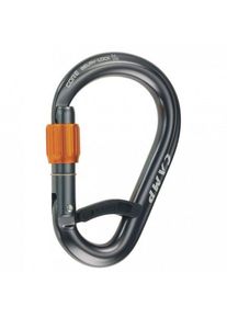 CAMP Core Belay Lock Gun Metal HMS-karabiner (grijs)