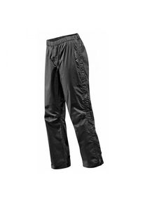Vaude Fluid Full-Zip Pants II S/S Fietsbroek Heren (XXL - Short |zwart |waterdicht)