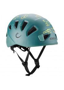Edelrid - Kid's Shield II - Klatrehjelm, turkis/grått/svart