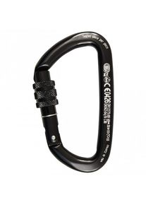 Kong Guide Screw Screwgate carabiner black