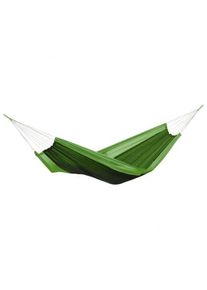 Amazonas - Silk Traveller - Hængemåtte olivengrøn/grøn/hvid