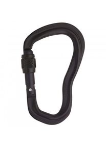 AustriAlpin - Pirum Alu Schrauber - Skrukarabiner, svart/grått