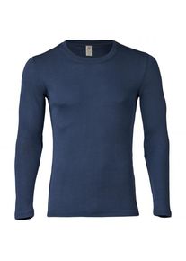 Engel Shirt L/S Merino-ondergoed Heren (46/48 |blauw)