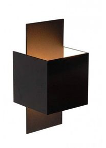 Lucide CUBO Wandleuchte Schwarz, 1-flammig