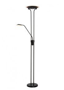 Lucide CHAMPION Lámpara de pie LED Negro, 2 luces