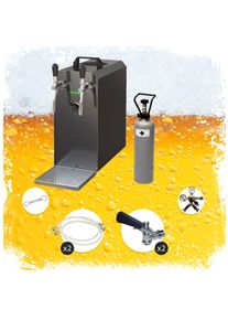 ich-zapfe Ensemble complet - Tireuse a biere - STREAM 50 machine a biere, pompe a biere 2 lignes, 50 litres/h, professionnelle