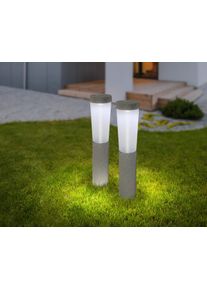 Globo Solarlamp LED Grijs, 1-licht