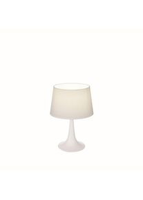 Ideal Lux LONDON Tischleuchte Weiß, 1-flammig