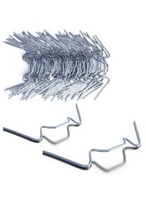 Gardebruk® 50x Clips de vitrage en acier pour serre
