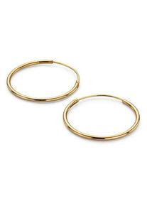 fejn jewelry Creole Simple-Hoop Gold,