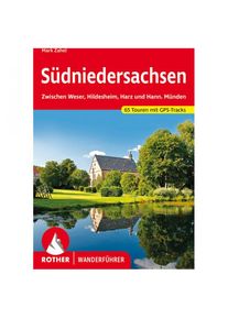BERGVERLAG ROTHER Südniedersachsen Walking guide book 2. Aktualisierte Auflage 2021
