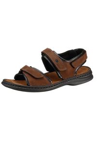 Josef Seibel Heren Sandalen 'Rafe' bruin / zwart 39