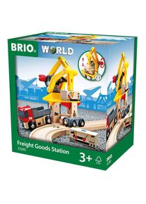 BRIO World | Train Accessories | Freight Goods Station | From age 3 +