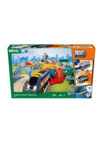 BRIO World | Train Set | Action Tunnel Travel Set | From age 3 +