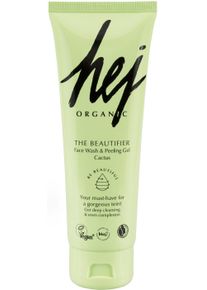 Hej Organic , Gesichtsreinigungsgel &raquo;The Beautifier&laquo;, Face Wash & Peeling Gel Cactus , gr&uuml;n , 100% zertifizierte Naturkosmetik & vegan