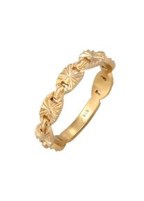 Elli Ring Bandring, Sterne Damen gold Größe 54