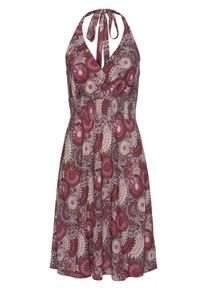 Lascana, Damer, Sommerkjole, Beige / Rød, Størrelse 36