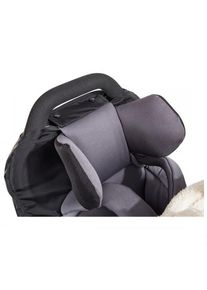 Vaude - Head Support Shuttle - Barnebæremeiser, svart/grått