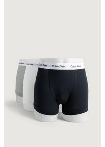 Calvin Klein Underbukser Cotton Stretch Trunk 3-Pk Grå s Male