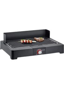 Severin , Tischgrill &raquo;PG 8562&laquo;, 2200 W , schwarz , Minimierte Rauch- und Geruchsentwicklung durch Wasser in der Grillwanne