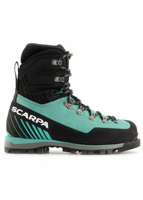 Scarpa Women's Mont Blanc Pro GTX Mountaineering boots Women (37,5, black/turquoise)