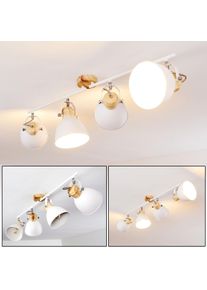 hofstein Banjul Ceiling Light Light wood, white, 4-light sources