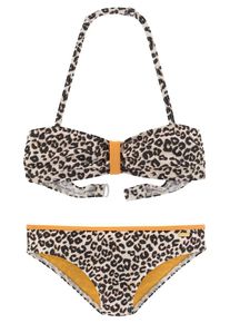Buffalo Bikini crème / bruin / oranje 122-128