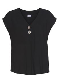 Lascana Dames Blouse zwart M
