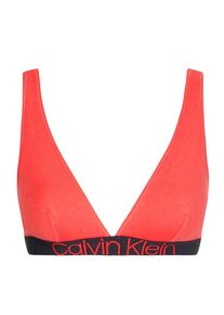 Calvin Klein - punch pink color unlined triangle podprsenka