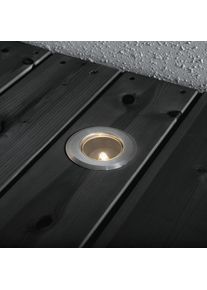 Konstsmide Mini 3er-Set Bodeneinbauleuchte Silber, 3-flammig