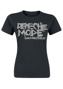 Depeche Mode T-shirt - People Are People - S tot XXL - voor Vrouwen - zwart
