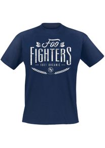 Foo Fighters 100% Rock T-Shirt dunkelblau