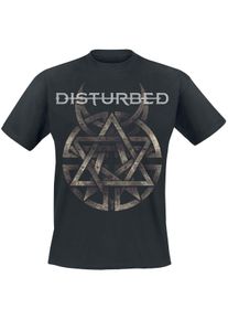 Disturbed Symbol T-Shirt schwarz